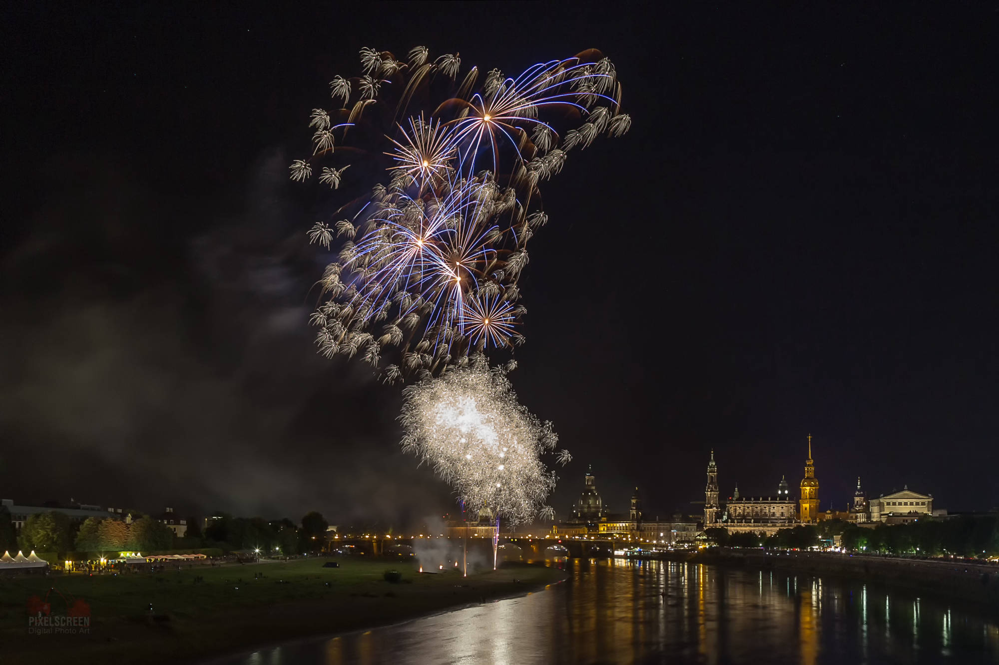 Fireworks Dresden 